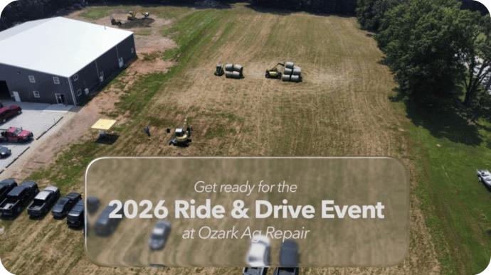 drone photo of 2025 open house event